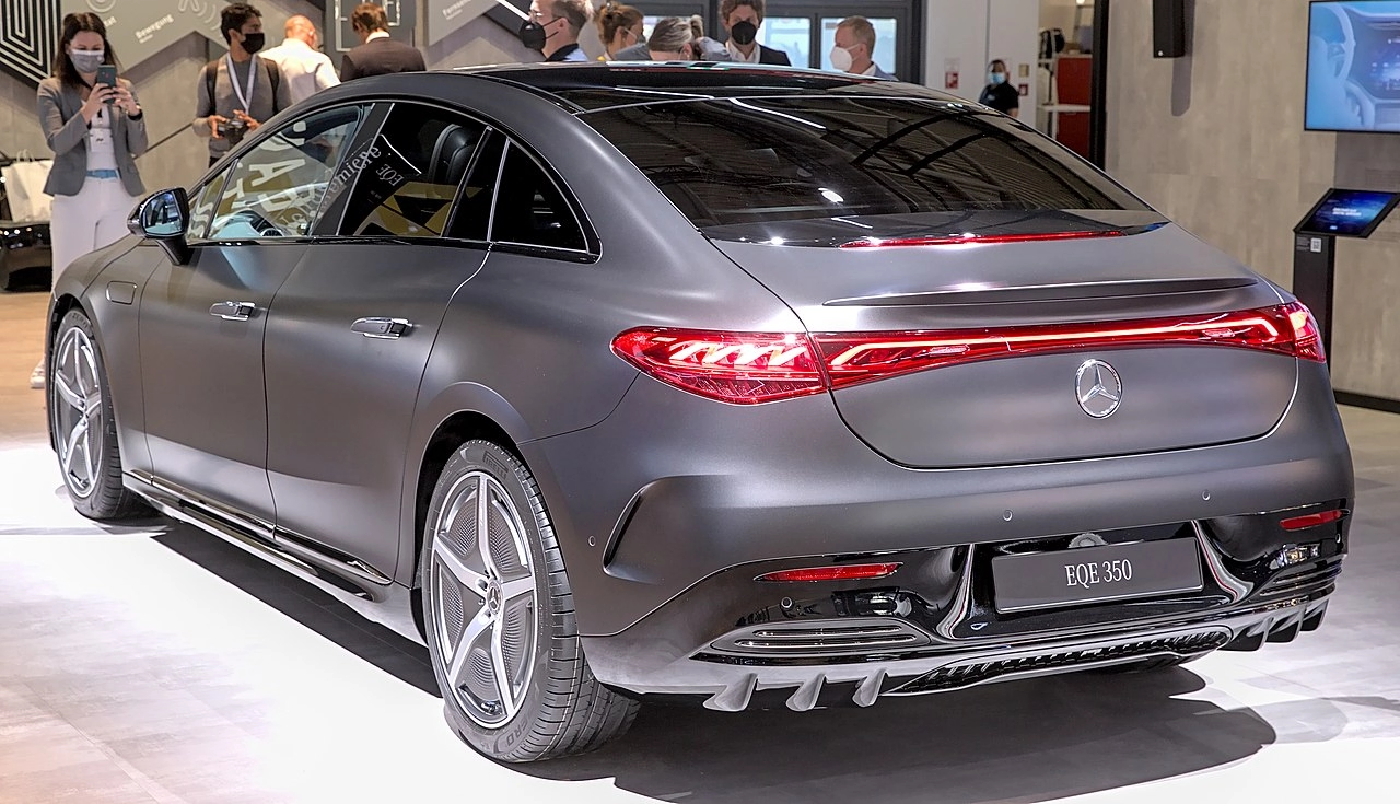 Mercedes EQE Rear View