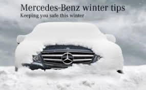 Winter seasons mess for Mercedes GLA